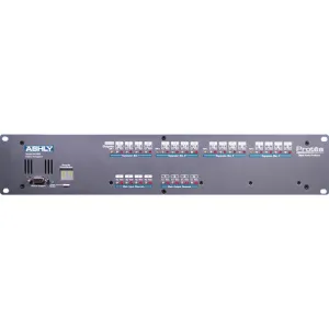 Ashly NE24.24M 4X4 Audio Matrix Processor with Tamper-Proof Operation and System Software for Windows (4 Input / 4 Output Base Unit)
