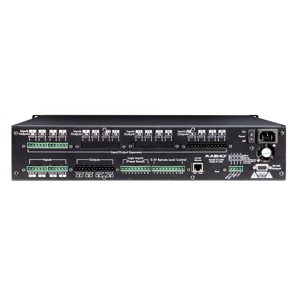 Ashly NE24.24M 8x4 Audio Matrix Processor