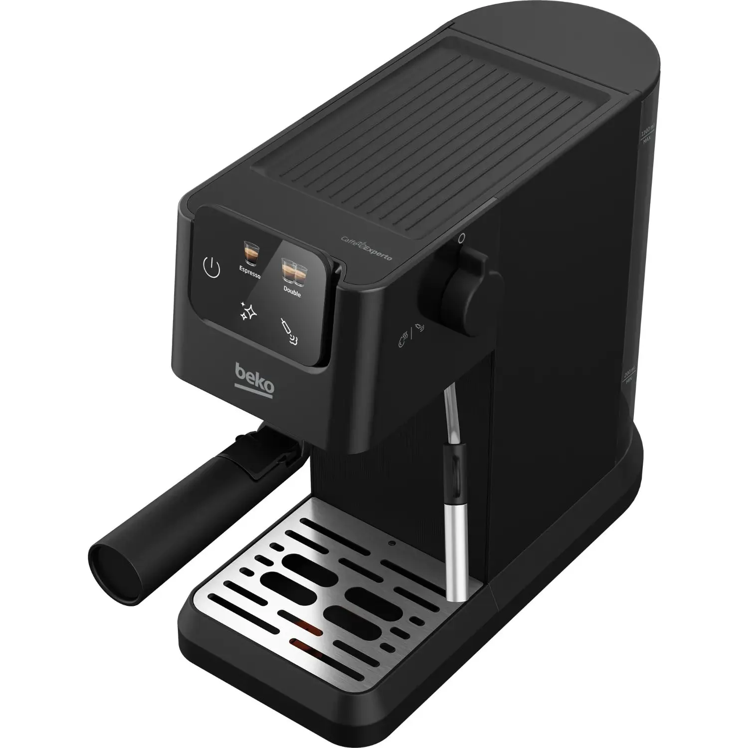 Beko CEP5302B CaffeExperto Manual Espresso Coffee Machine with Steam Wand, Black