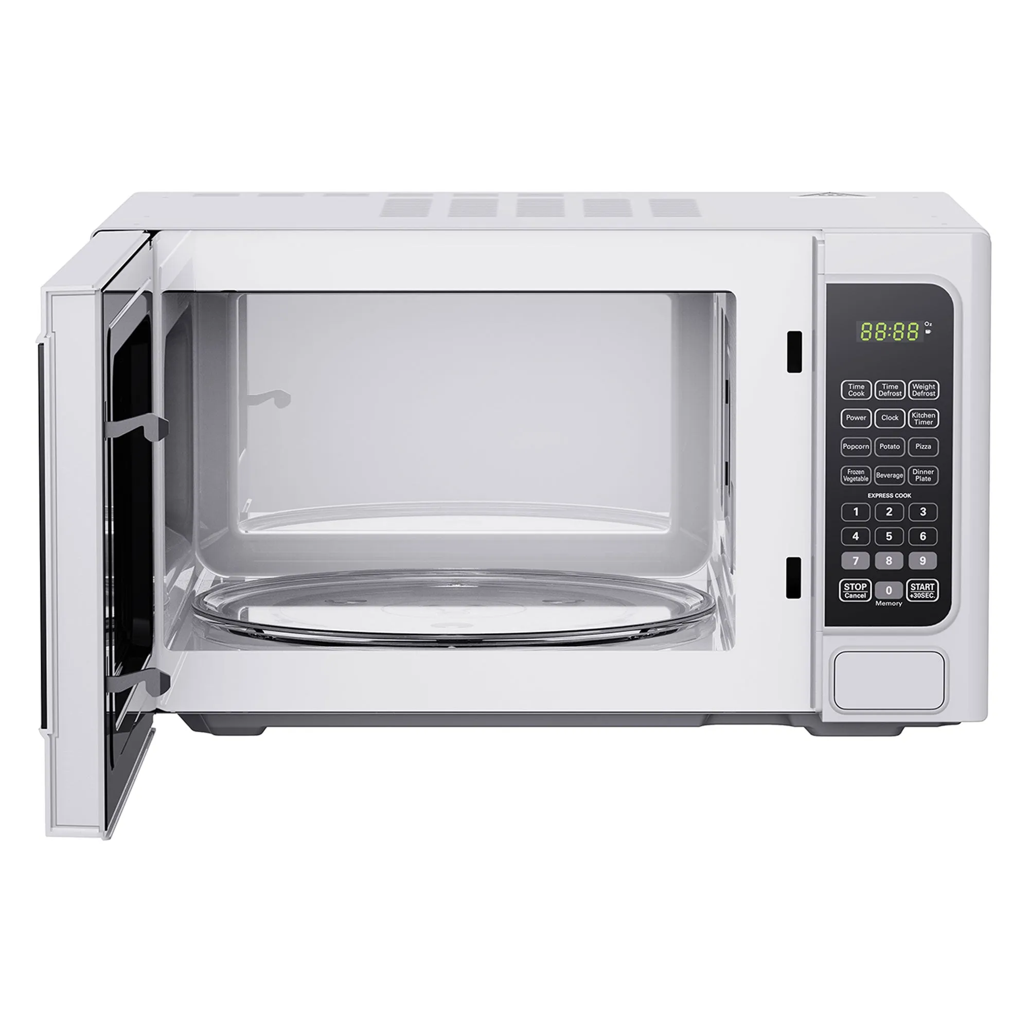 Black Decker 1000 Watt 1.1 Cubic Feet Countertop Table Microwave Oven (Used)