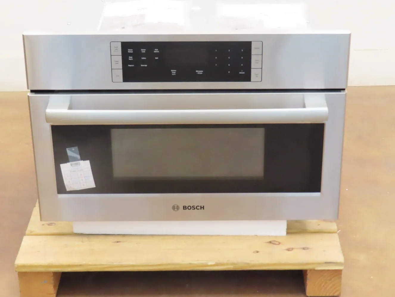 Bosch 500 Series HMB50152UC 30" Built-In Microwave Oven Full Warranty Pictures
