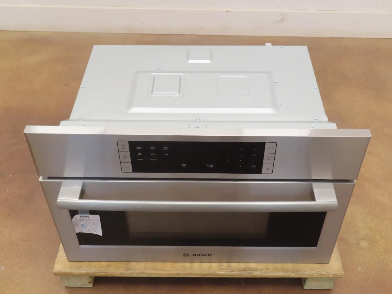 Bosch 500 Series HMB50152UC 30" Stainless S Built-In Microwave Oven FullWarranty