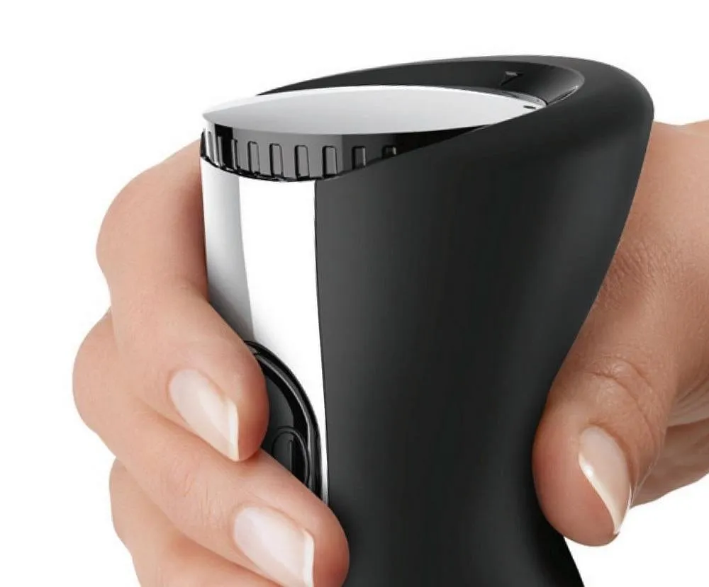 Bosch ErgoMixx MSM6S90BGB Hand Blender with Food Processor, 750W - Black & Silver
