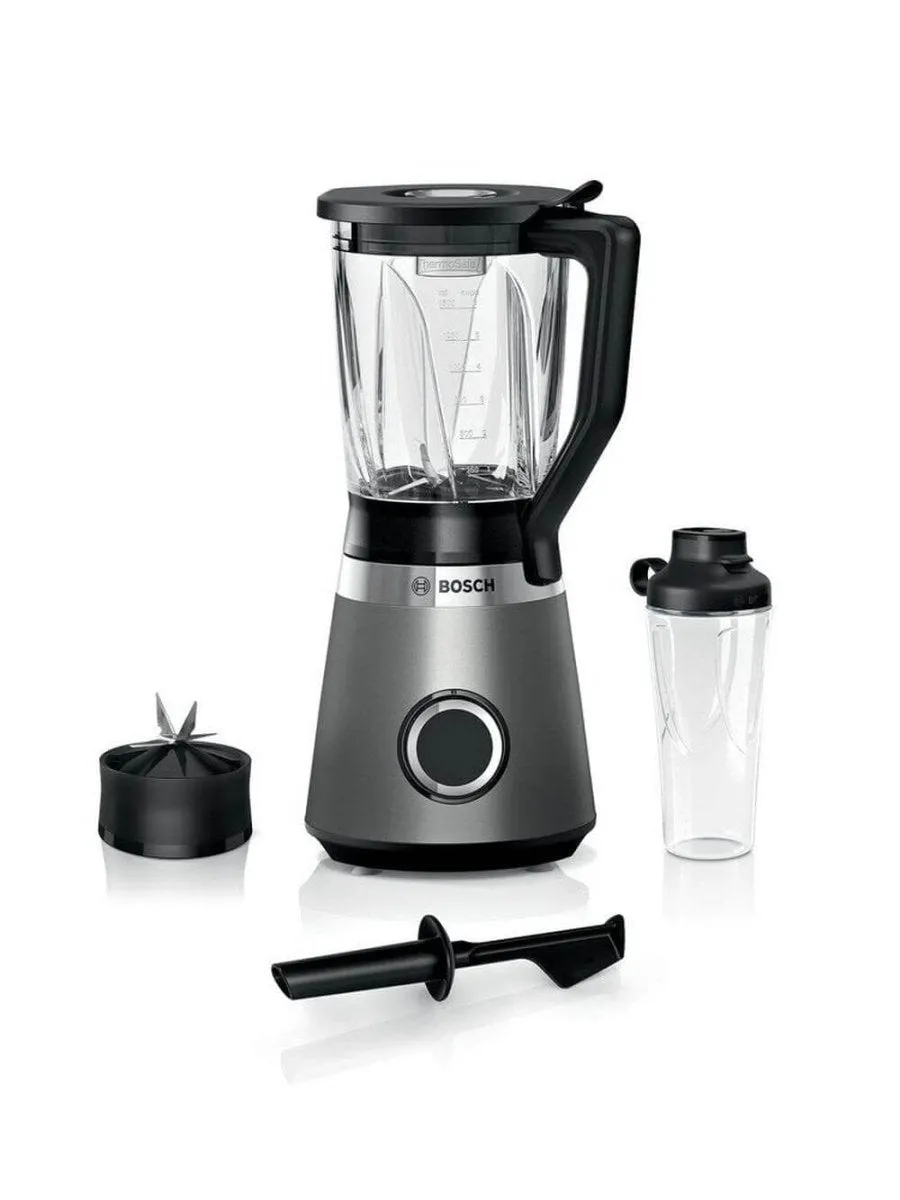 Bosch Serie 4 VitaPower MMB6174SG 1.5 Litre Blender with 2 Accessories - Silver