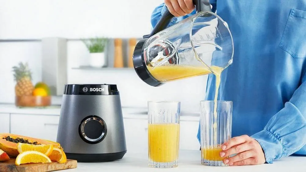 Bosch Serie 4 VitaPower MMB6174SG 1.5 Litre Blender with 2 Accessories - Silver