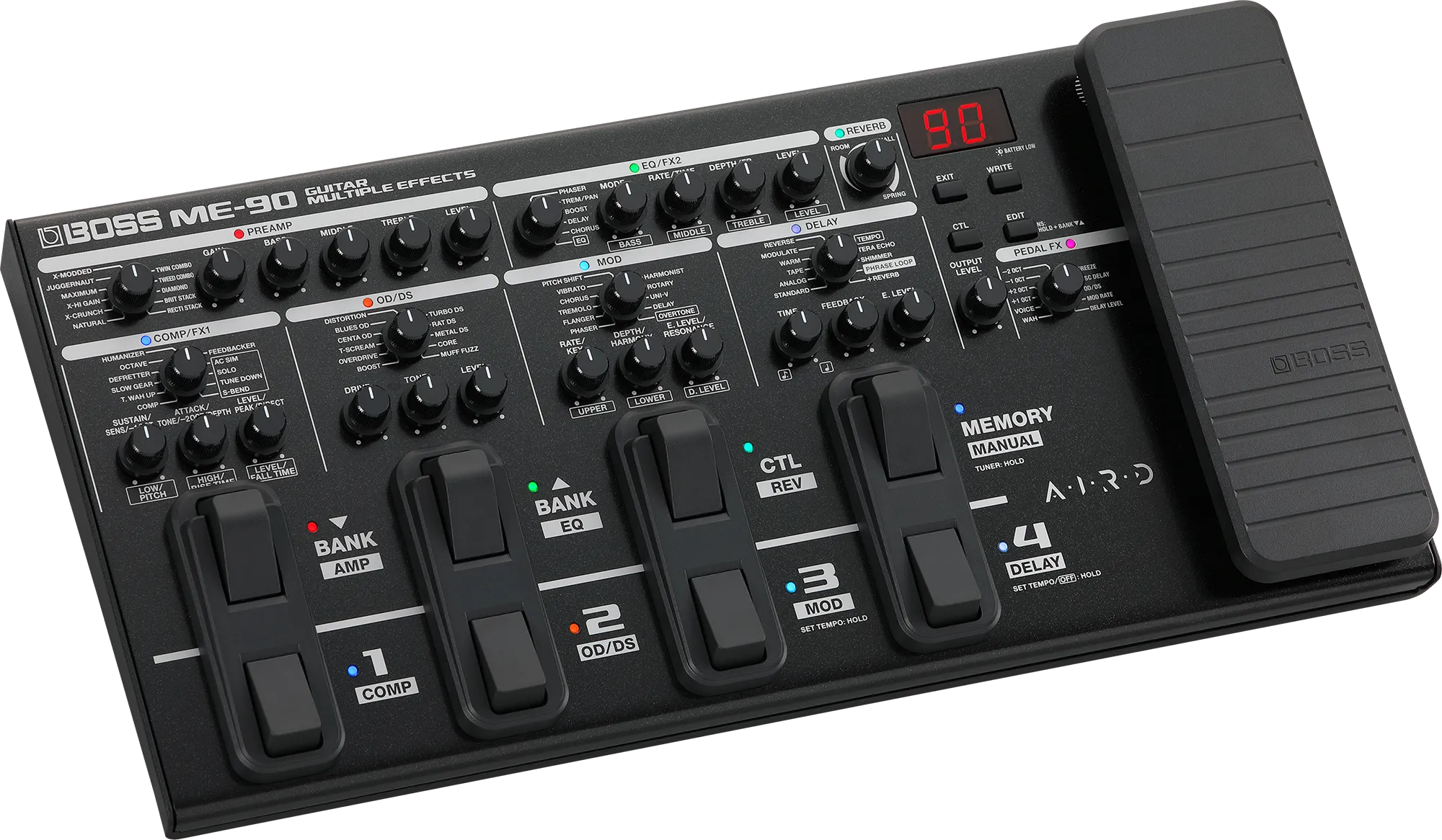 Boss ME-90 All-in-one Guitar Processor With Premium BOSS Amps And Effects