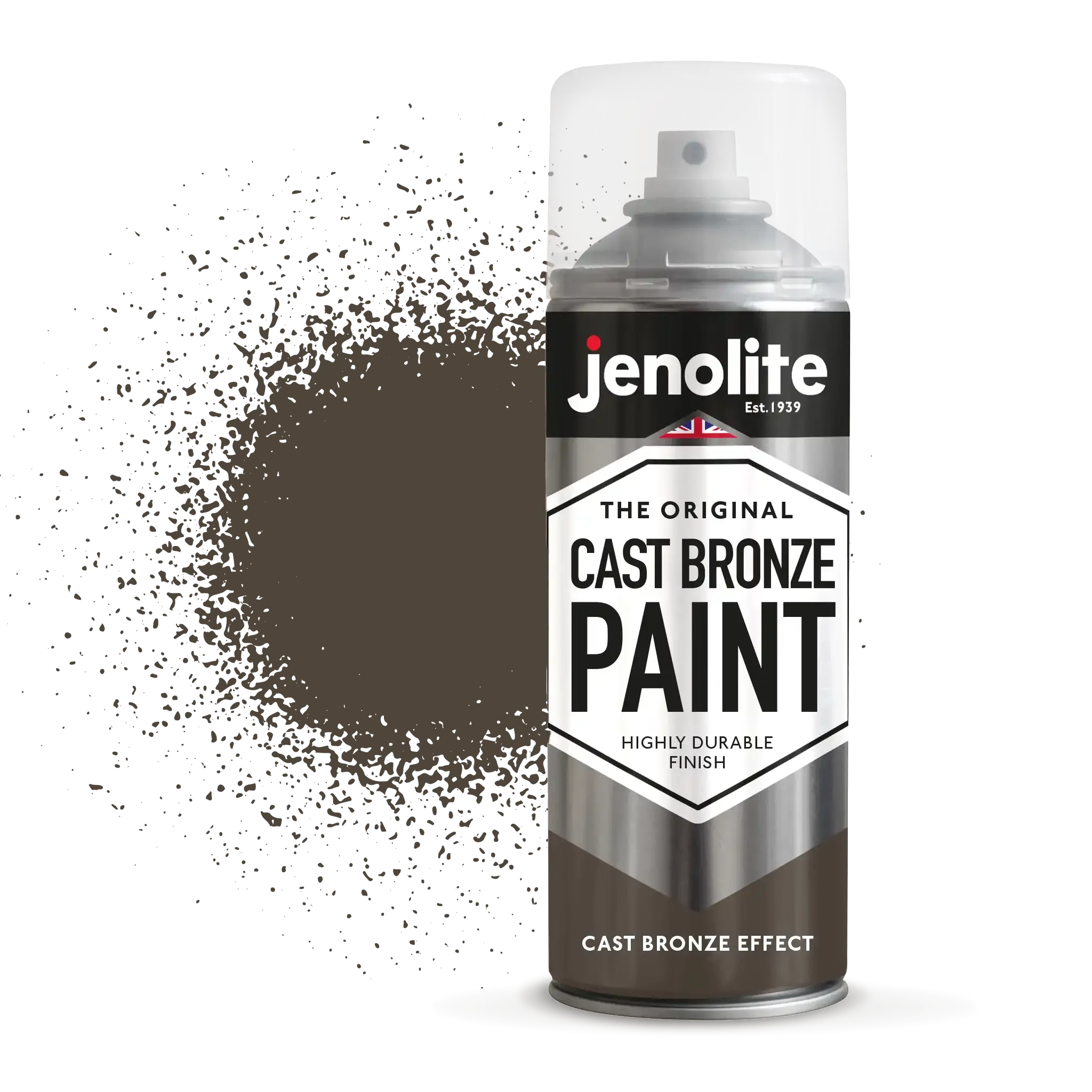 Cast Effect Spray Paint | Iron or Bronze Finish | 400ml | Multi Surface Spray Paint