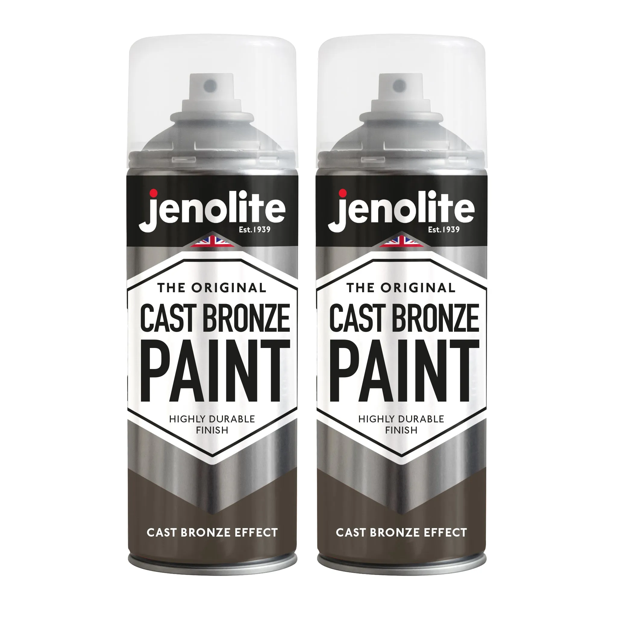 Cast Effect Spray Paint | Iron or Bronze Finish | 400ml | Multi Surface Spray Paint