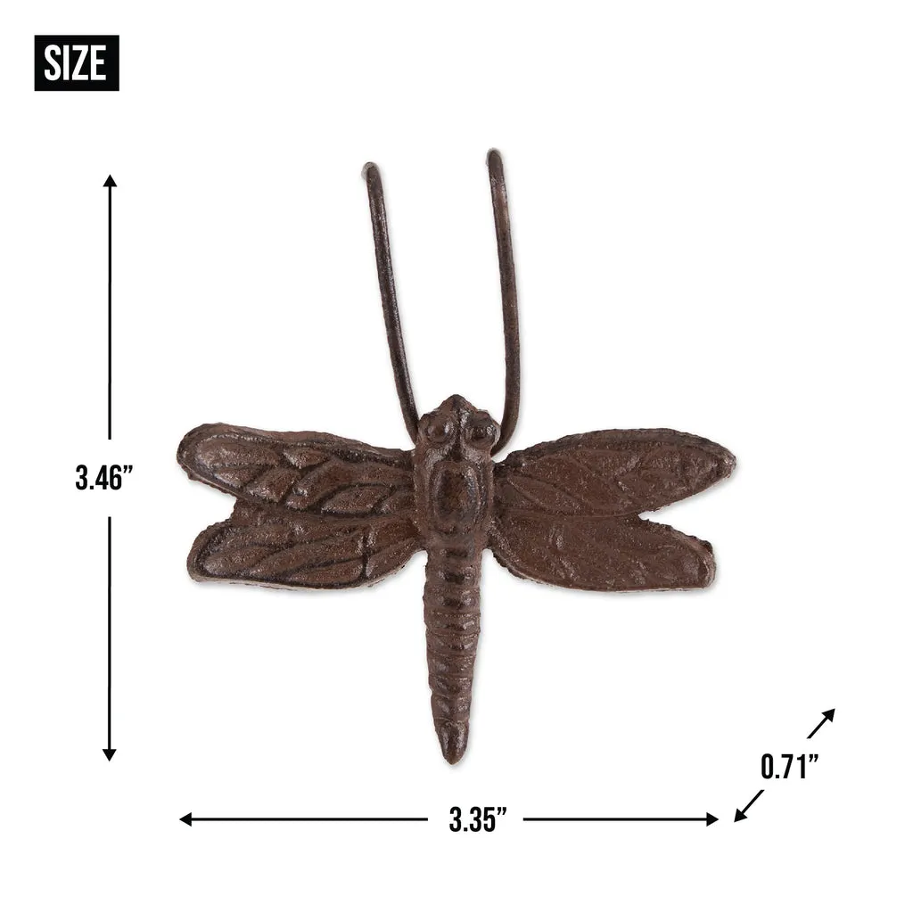 Cast Iron Dragonfly Pot Hanger Weights