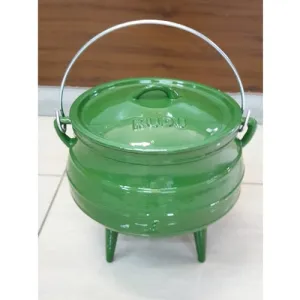 Cast Iron Pots - Green