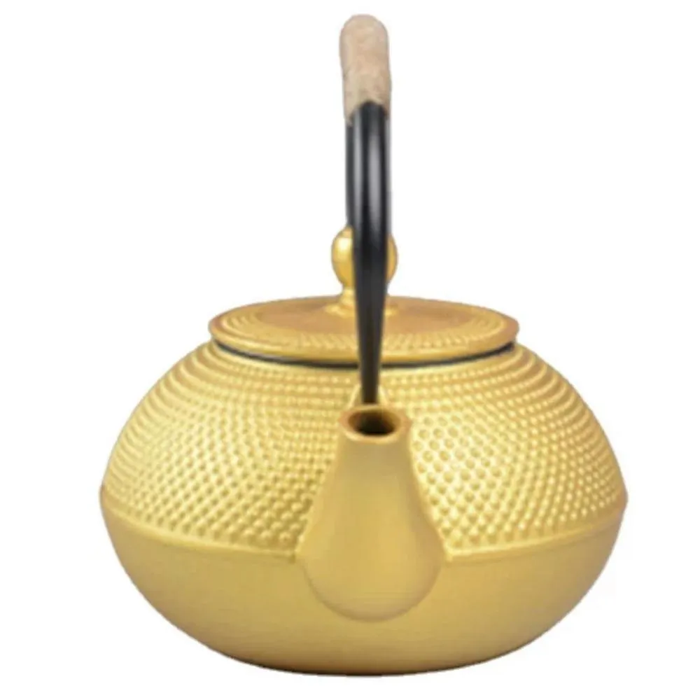 Cast Iron Tea Pots Gold