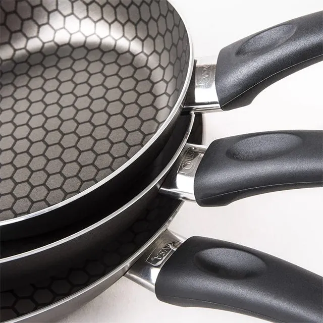 Cinsa Non-Stick Frying Pan Set 3pc