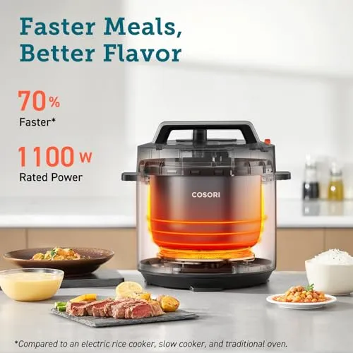COSORI Electric Pressure Multi Cooker 5.7L (New)