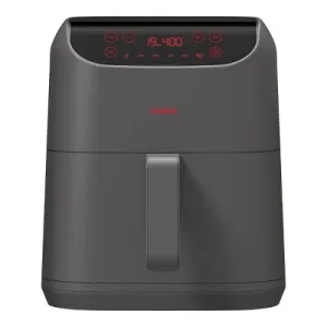 CRUXGG 6-In-1 Digital Touchscreen Countertop Air Fryer - Smoke Gray