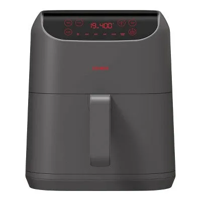 CRUXGG 6-In-1 Digital Touchscreen Countertop Air Fryer - Smoke Gray