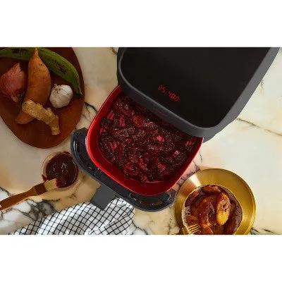 CRUXGG 6-In-1 Digital Touchscreen Countertop Air Fryer - Smoke Gray