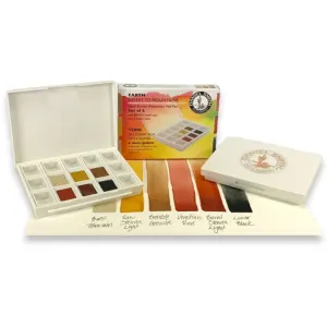Daniel Smith Earth 6pc Half Pan Set