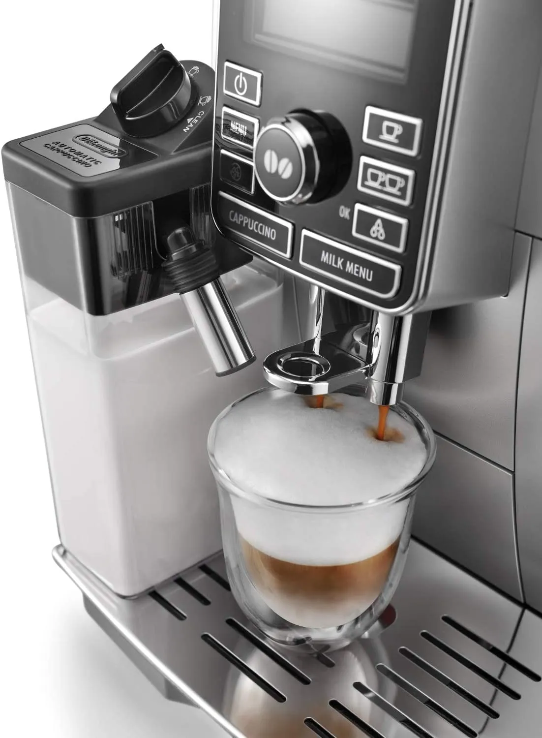 DeLonghi Digital S Silver Automatic Espresso Machine ECAM25462S