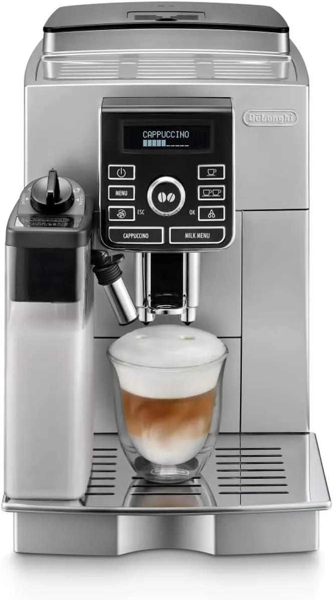 DeLonghi Digital S Silver Automatic Espresso Machine ECAM25462S