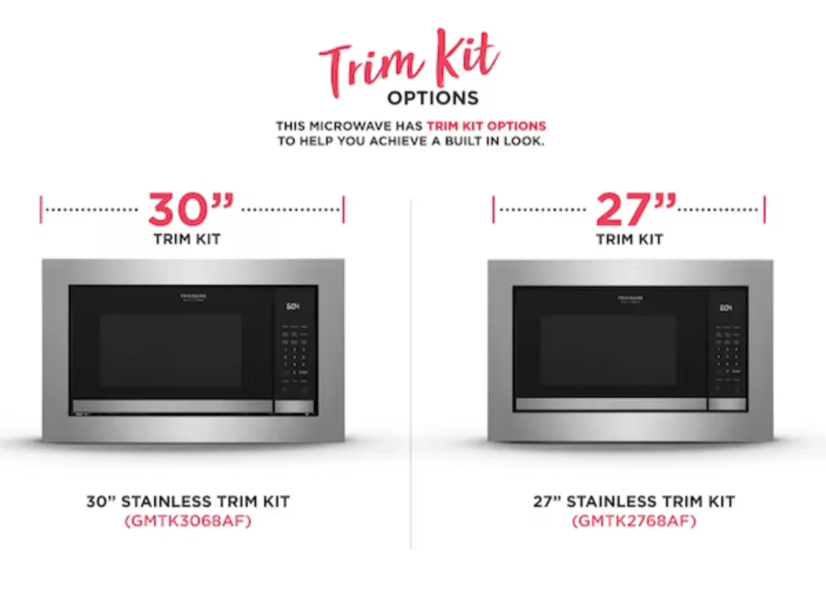 Frigidaire 2.2-cu ft 1100-Watt Built-In Microwave with Sensor Cooking Controls (Smudge-proof Stainless Steel)