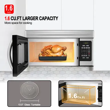 Gasland Chef 30'' Over-the-Range Microwave Oven - Silvery