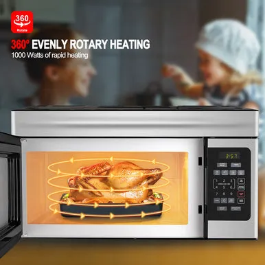 Gasland Chef 30'' Over-the-Range Microwave Oven - Silvery