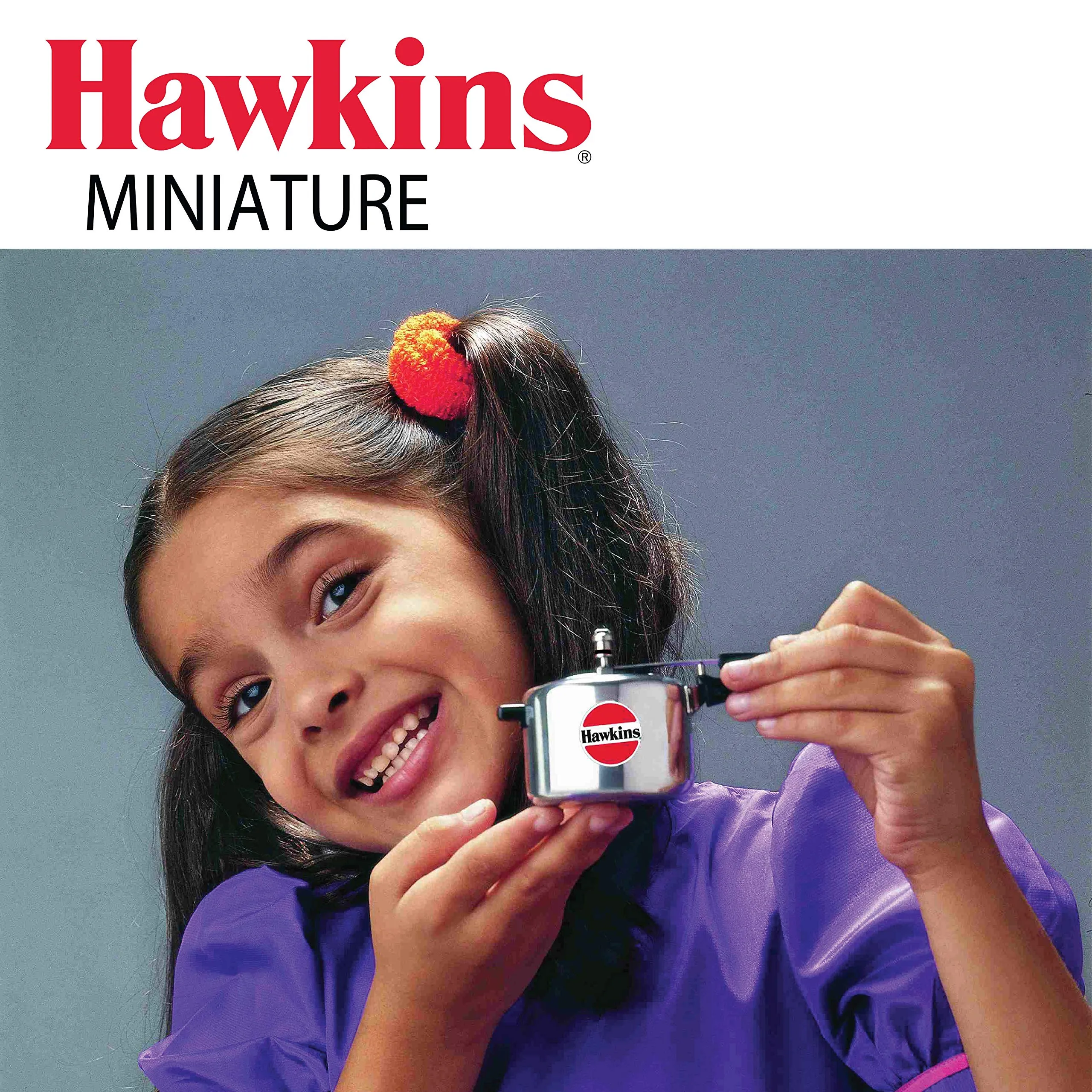 Hawkins Miniature Cooker, Toy Cooker for Kids, Mini Cooker, Small Cooker for Kids, Silver (MIN)