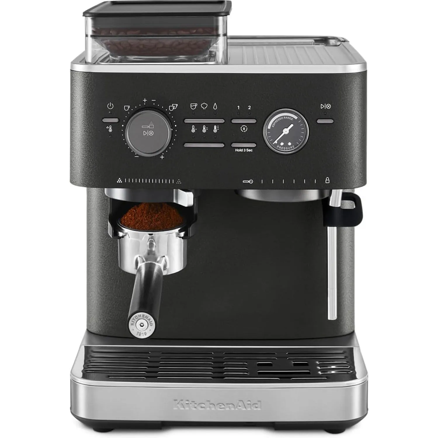 KitchenAid Semi-Automatic Espresso Machine, Black #KES6551BK