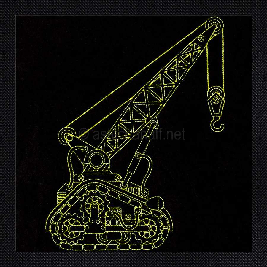Mighty Machine in Stitches Crane