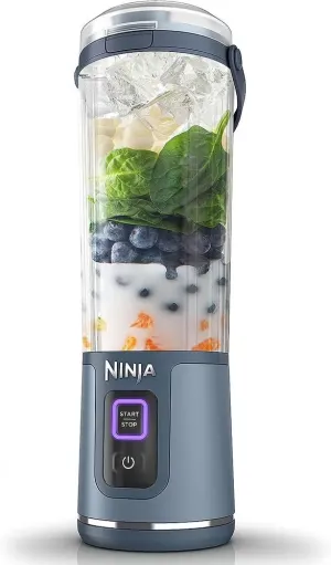 Ninja Blast BC151UKNV Cordless Portable Blender, Denim Blue