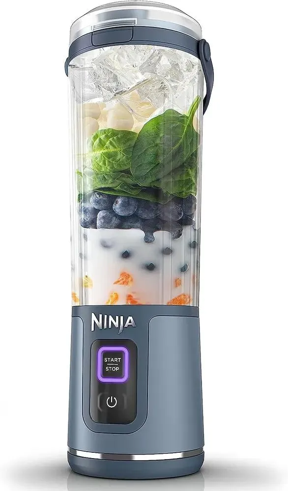 Ninja Blast BC151UKNV Cordless Portable Blender, Denim Blue