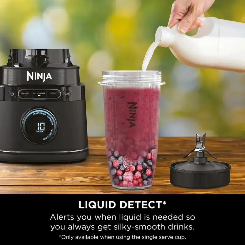 Ninja TB401UK Detect Power Blender Pro with Blendsense Technology, Black