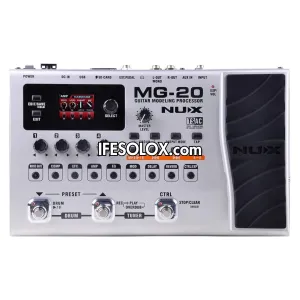 NUX MG-20 Guitar Multi-Effects Pedal Processor with USB Tone Editing - Brand New
