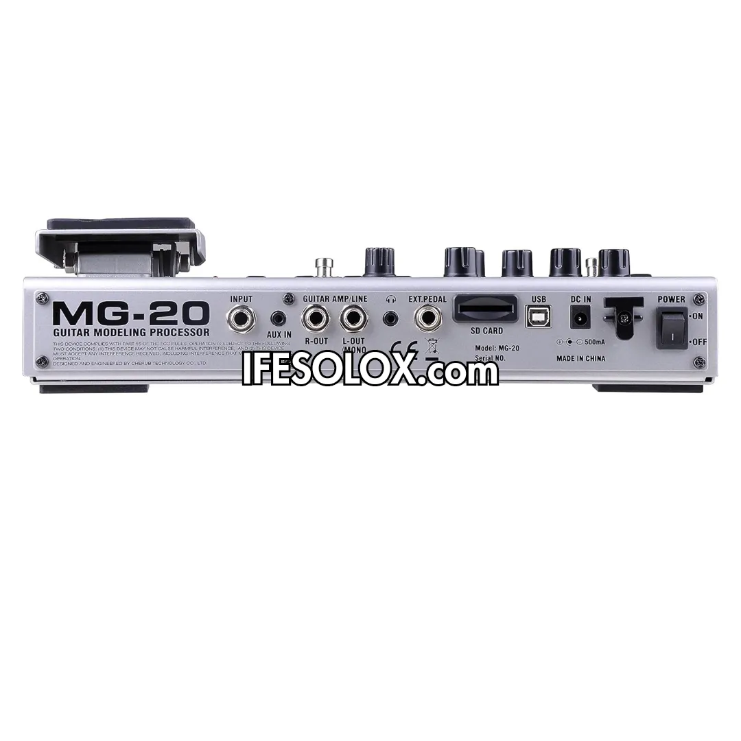NUX MG-20 Guitar Multi-Effects Pedal Processor with USB Tone Editing - Brand New
