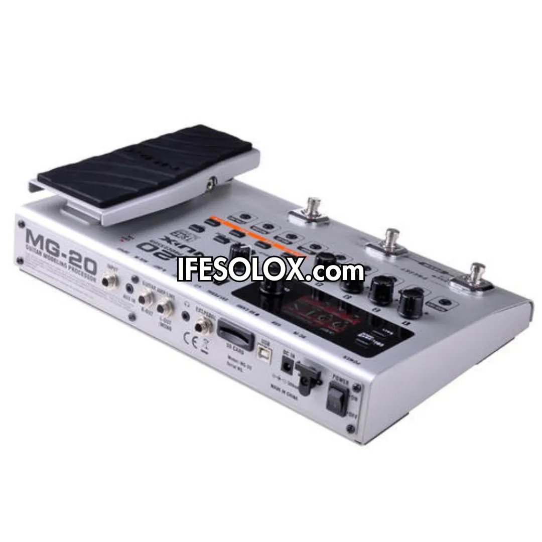 NUX MG-20 Guitar Multi-Effects Pedal Processor with USB Tone Editing - Brand New