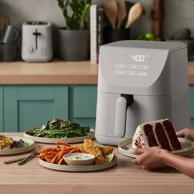 Open Box - CRUXGG 6qt Touchscreen Air Fryer