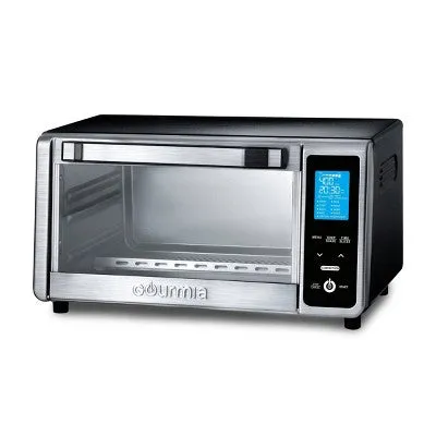 Open Box - Gourmia Digital 4-Slice Toaster Oven Air Fryer with 11 Cooking Functions