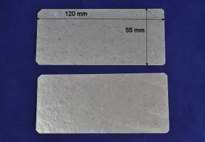 Pack of 2 Panasonic NN-CD87KS Microwave Waveguide Covers - Model Z2055CD00BP for High Performance