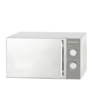Russell Hobbs 20L Mirror Finish Manual Microwave - Metallic