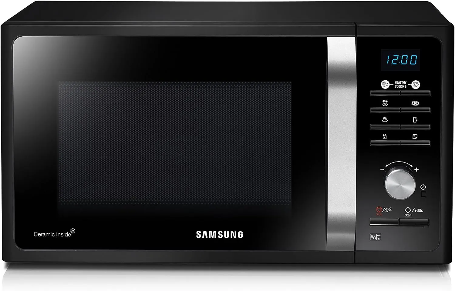 Samsung MS23F301TAK Solo Microwave, 800W, 23 Litre, Black