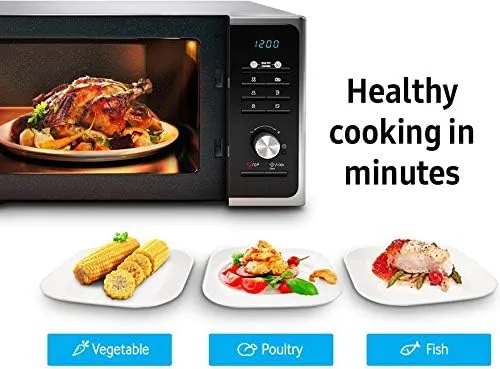 Samsung MS23F301TAK Solo Microwave, 800W, 23 Litre, Black
