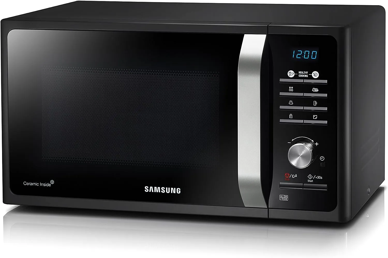 Samsung MS23F301TAK Solo Microwave, 800W, 23 Litre, Black