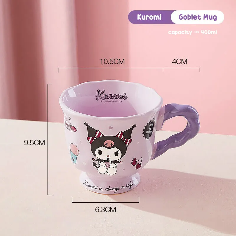 Sanrio Ceramic Goblet Mug 400ML
