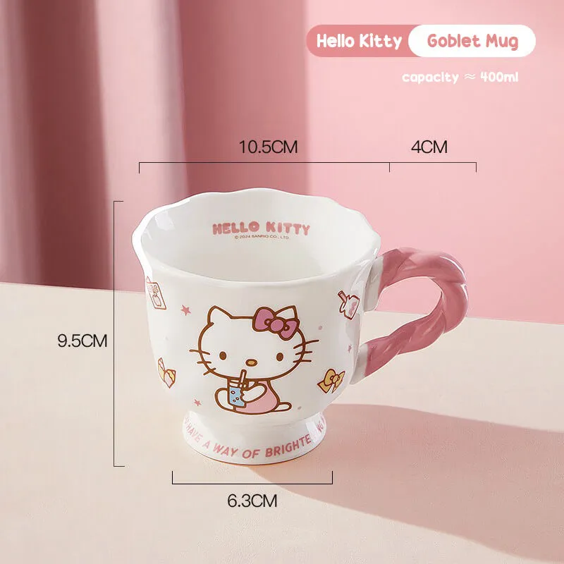 Sanrio Ceramic Goblet Mug 400ML