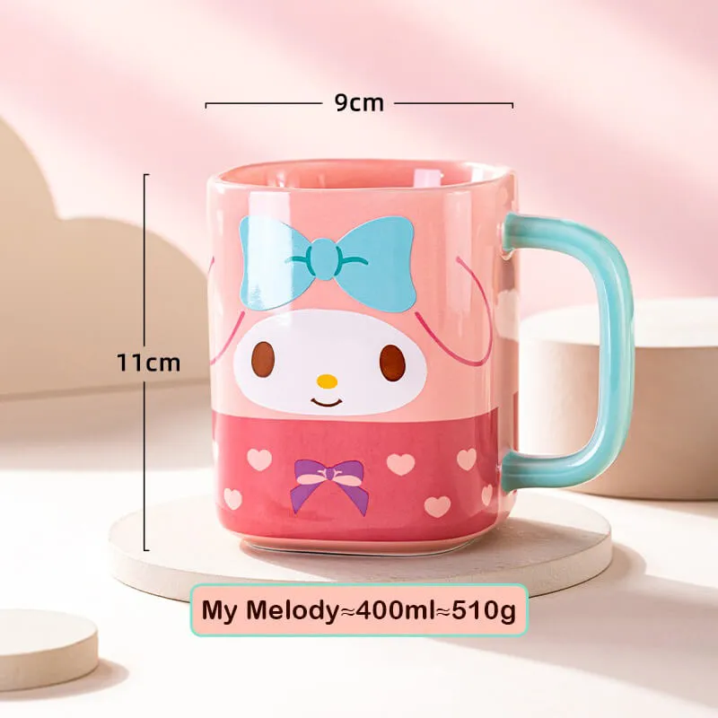 Sanrio Ceramic Square Mug 400ML