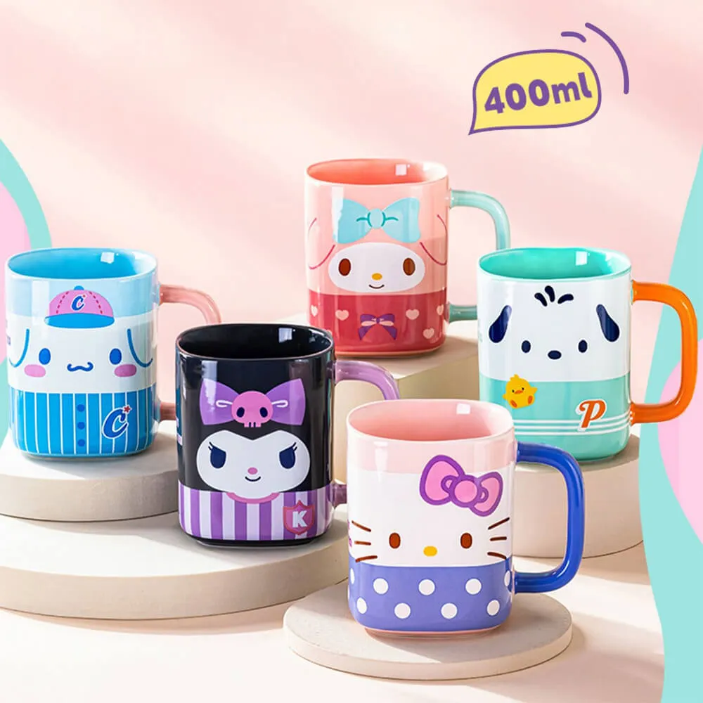Sanrio Ceramic Square Mug 400ML