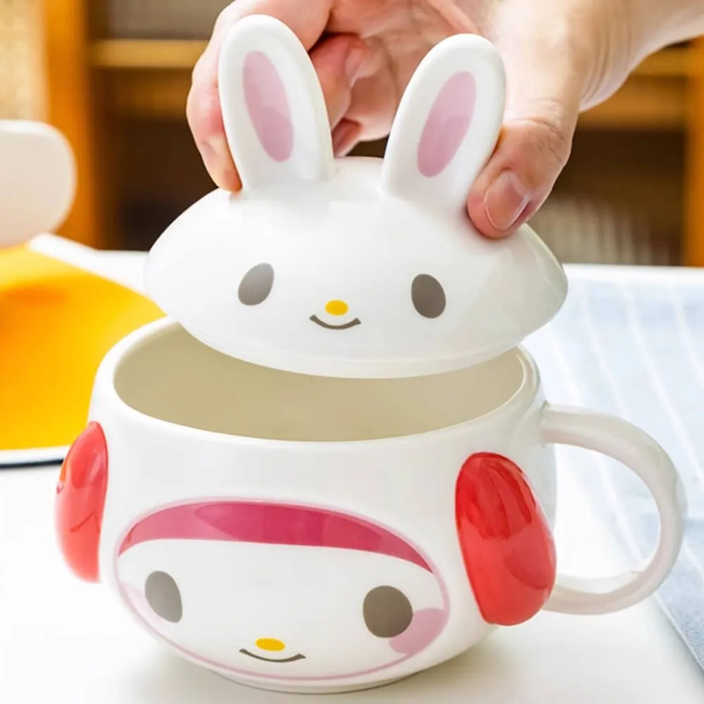 Sanrio Cute Embossed Mug with Lid