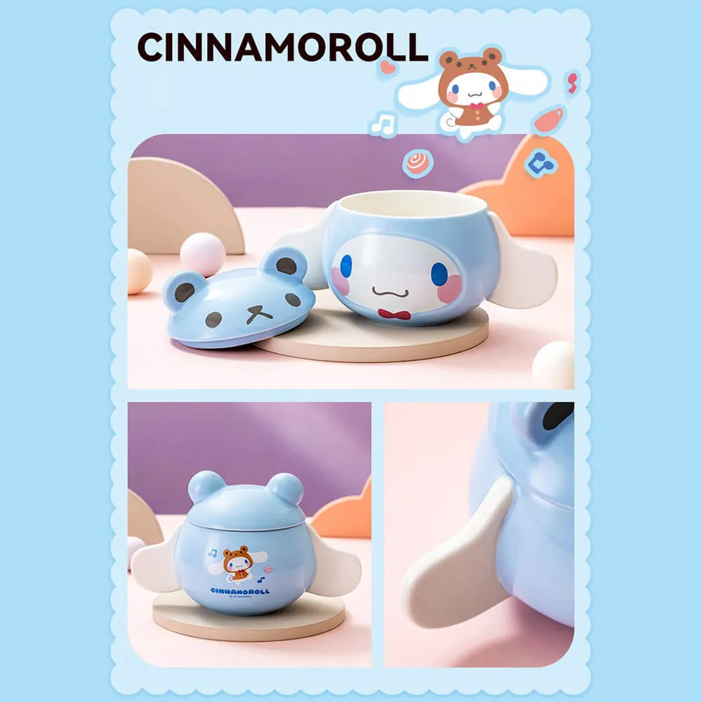 Sanrio Cute Embossed Mug with Lid
