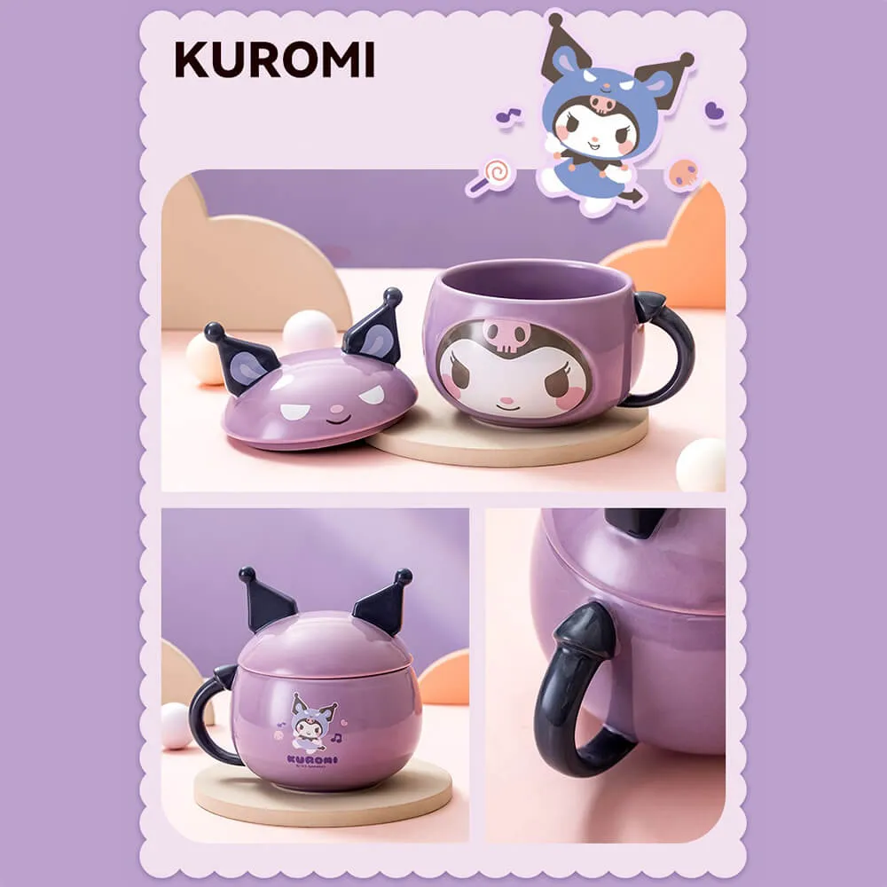 Sanrio Cute Embossed Mug with Lid