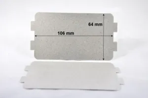 Sharp R-642WW Microwave Waveguide Cover Pack of 2-12570000001034